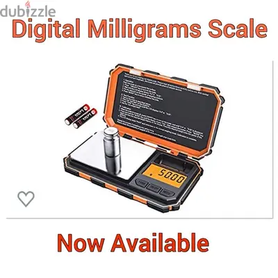 digital miligrams scale