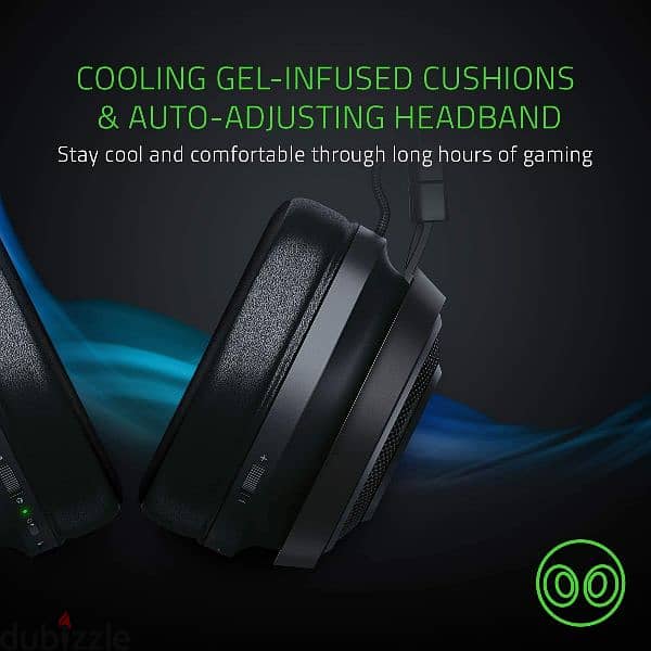 Razer Nari Ultimate Wireless 7.1 Surround Sound Gaming Headset 4