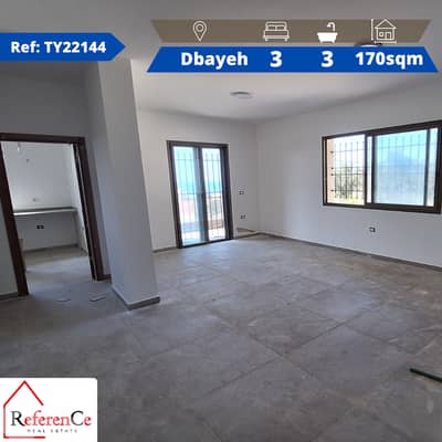 Brand New Apartment for Rent in Dbaye شقة جديدة للايجار في ضبية