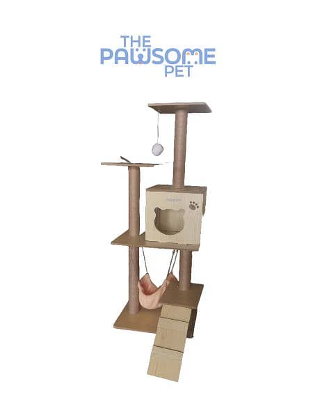 Pawsome's Cat Treehouse 0