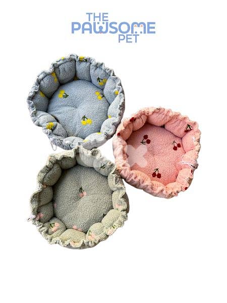 Pawsome's Circular Petal-Shape Bed 0