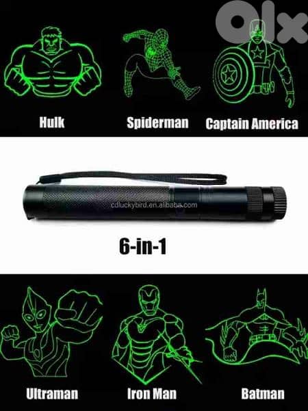 Special Edition 6in1 Green Laser Pointer 0