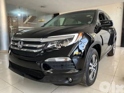 Honda Pilot EX-L 7-seats black leather, sunroof 2016
