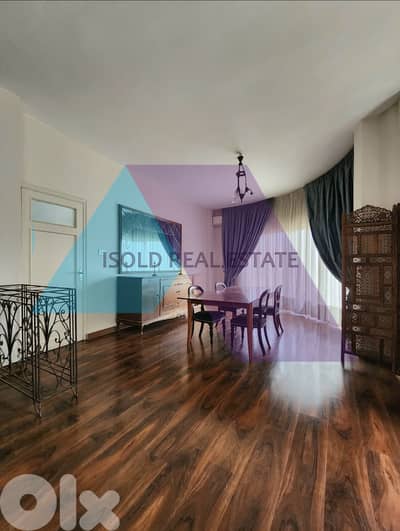 A semi-furnished 235 m2 apartment for sale in Forn el Chebak