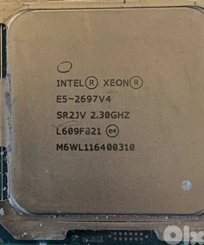 Xeon E5-2697 V4 2.30 GHz 18 core 45 MB cache