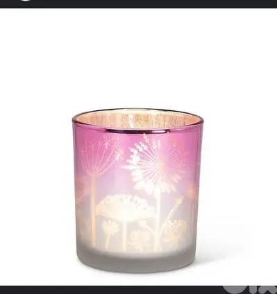 candle in glass 7x8cm