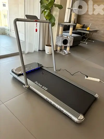 Foldable underbed treadmill 2.75 HP 125 kg
