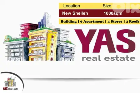 New Sheileh 1000m2 | Building | New | Prime Location | CH |