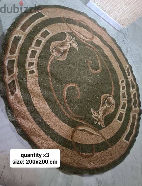 Carpets for home (qty=6) 0