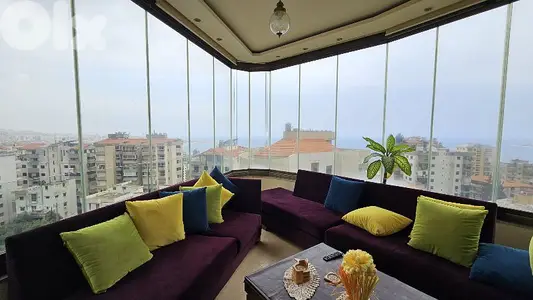 240SQM Apartment with open view in Sahel Alma for sale, only 195,000$
