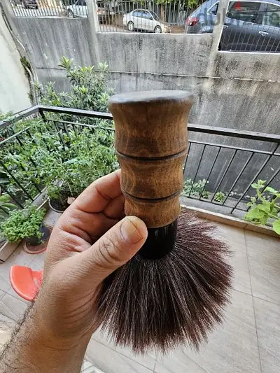 barber beush for hair cutting antique 10$