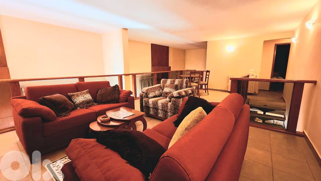 Chalet for sale in Ouyoun El Siman/ Terrace/ View/ Furnished 3