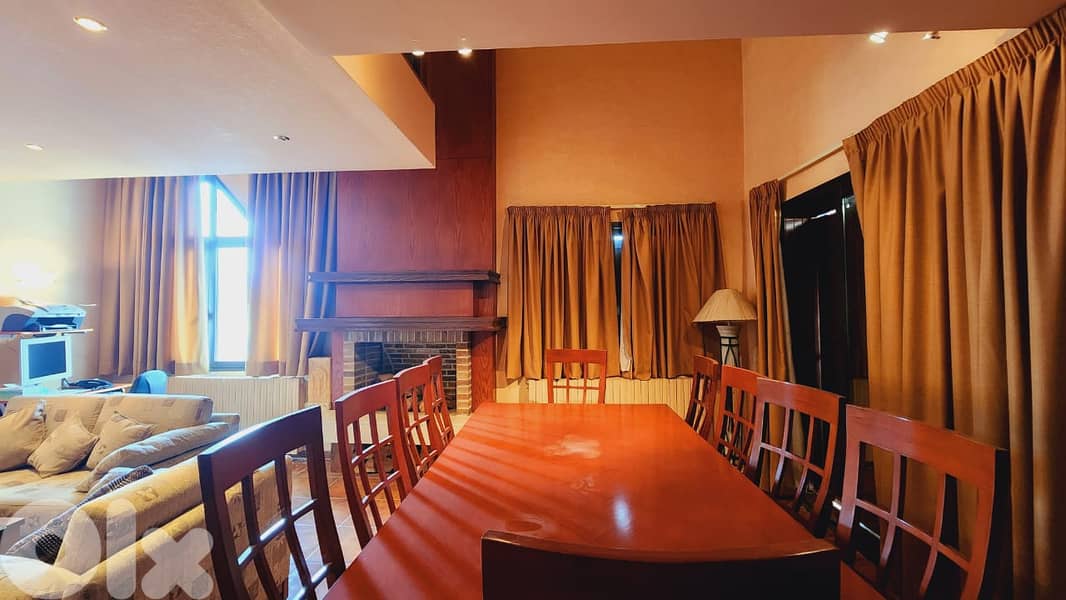 Chalet for sale in Ouyoun El Siman/ Terrace/ View/ Furnished 7