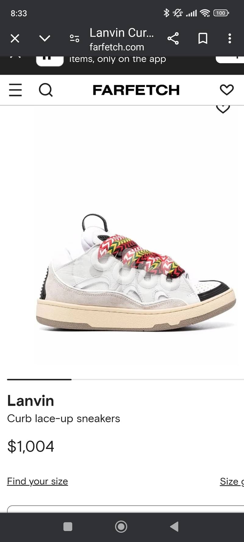 LANVIN SNEACKERS 2