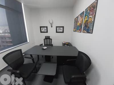 270 Sqm l Super Deluxe, Fully Furnished Office For Rent in Dekwaneh