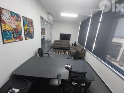 270 Sqm l Super Deluxe, Fully Furnished Office For Rent in Dekwaneh
