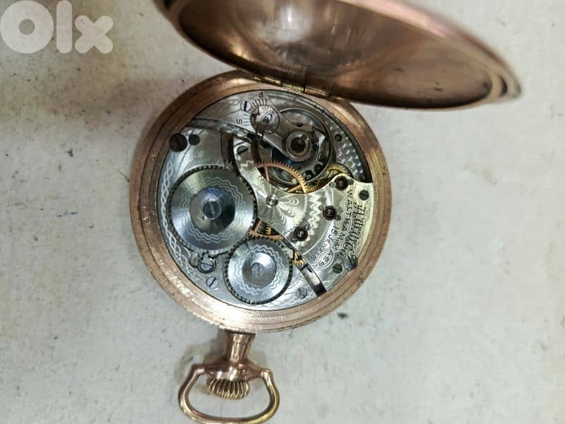 Waltham gold filled pocket watch 3