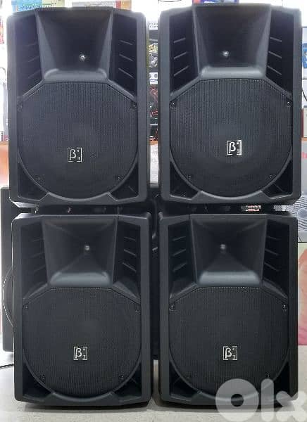 4 speaker 12 inch passive new not used 0