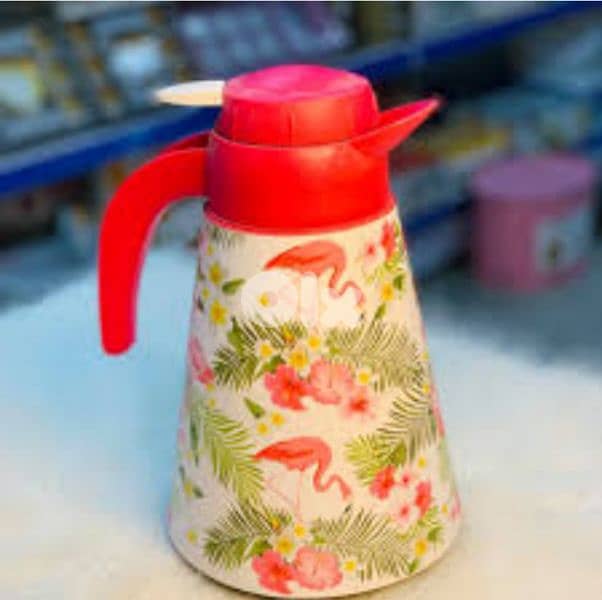 jungle flamingo thermos 0