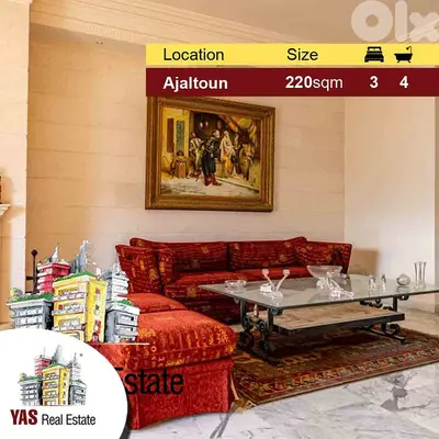 Ajaltoun 210m2 | Mint Condition | Panoramic View | Super Luxurious | C Ajaltoun 210m2 | Mint Condition | Panoramic View | Super Luxurious | C