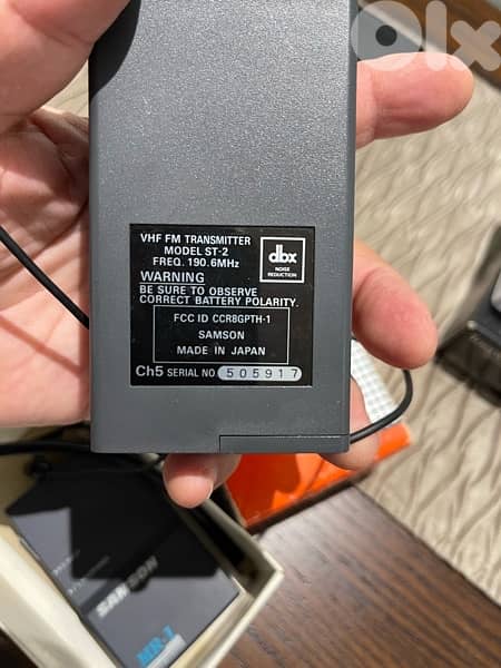 Samson wireless transmitter and wireless receiver 4