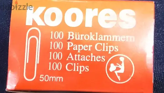 KOORES 100 PAPER CLIPS