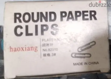ROUND PAPER CLIPS