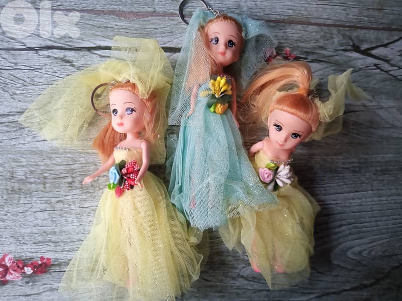 Barbie doll keychain 0