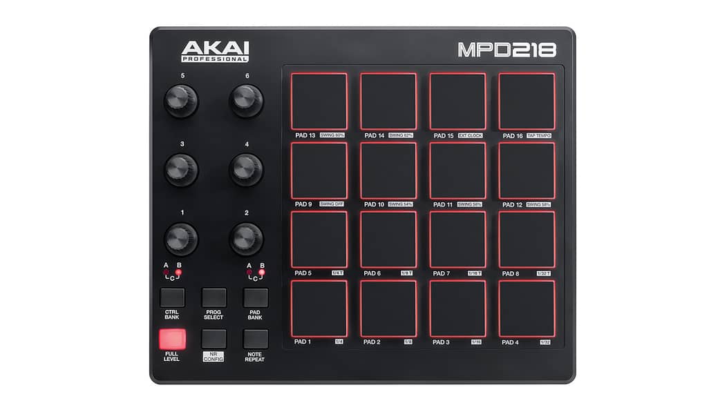 Akai MPD-218 Pad MIDI Controller (MPD218) 2