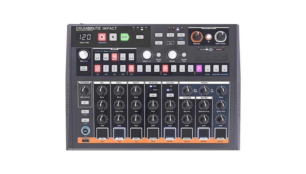 Arturia Drumbrute Impact Drum Machine 0