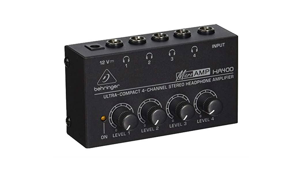 Behringer MicroAMP HA400 Headphone Amplifier 0