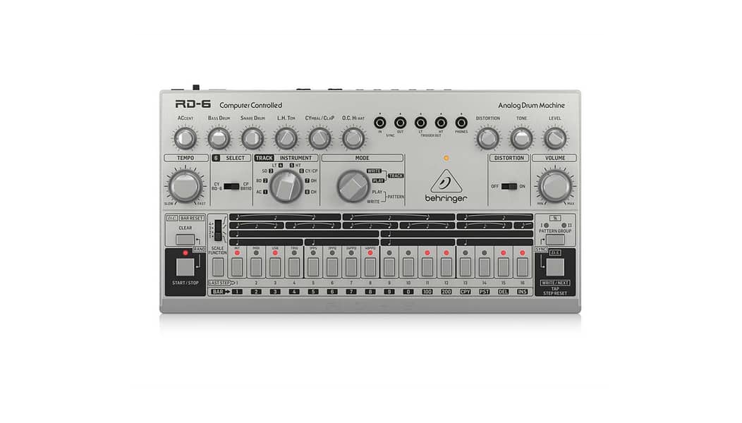 Behringer RD-6 Analog Drum Machine (RD6) 0
