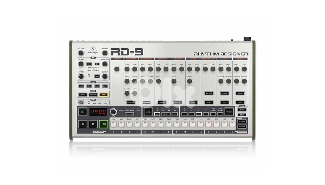 Behringer RD-9 Analog Drum Machine (RD9 909) 0