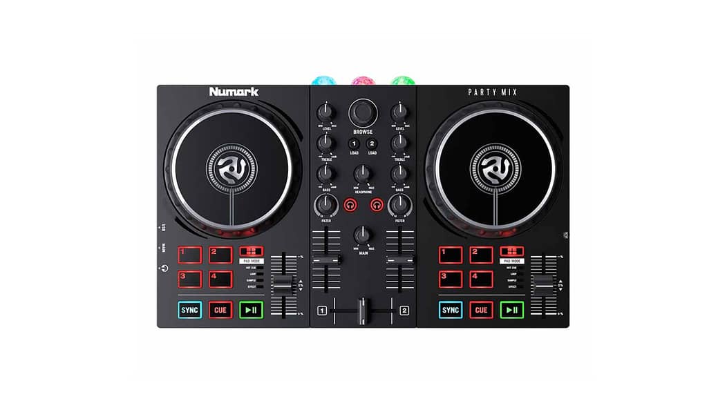 Numark PartyMix II DJ Set Controller With Light Show 0