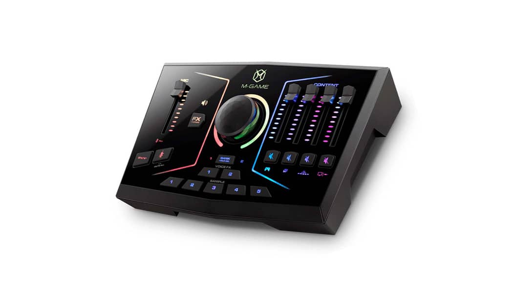 M-Game Dual USB Streaming Audio Interface And Mixer 0
