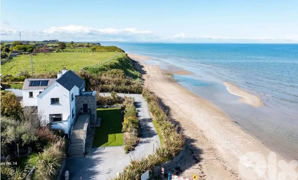 DIRECTLY ON THE SEA , STANDALONE HOUSE WITH LAND (2200SQ) , (BAT-157) 0