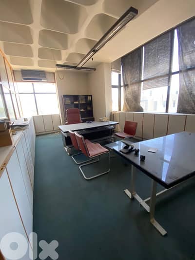 SHOWROOM IN MANSOURIEH HIGHWAY (500SQ) WITH OFFICES , (MANR-200)