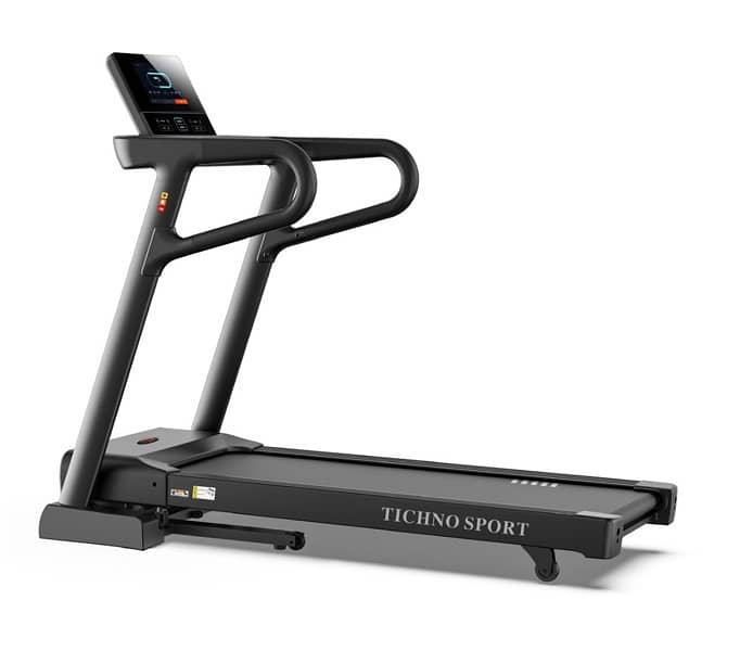 Foldable Motorized Treadmill with TV Andriod Tablet 2.5 HP 120 kg 1
