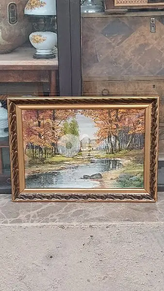 لوحة رسم زيتي