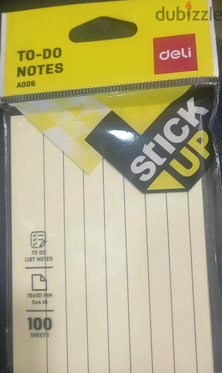 DELI STICK UP-TO DO LIST NOTES 0