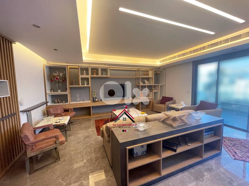 Waterfront City Dbayeh ! Private Terrace ! Marina View Apart. for sale 0