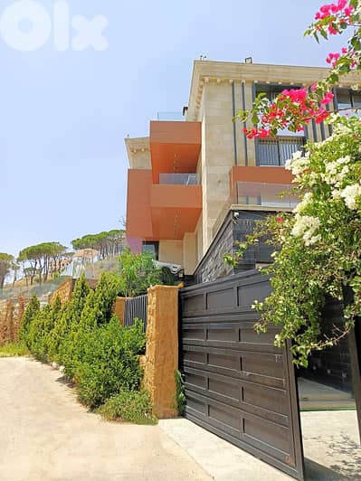 1,000 SQM Prime Location Villa in Ain Saadeh with Mountain & City View