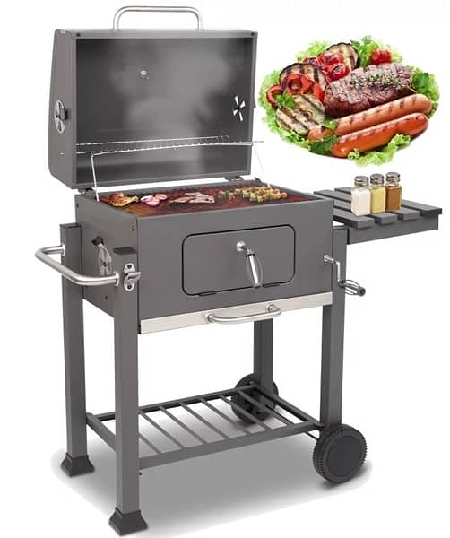 activa angular Charcoal Barbecue 0