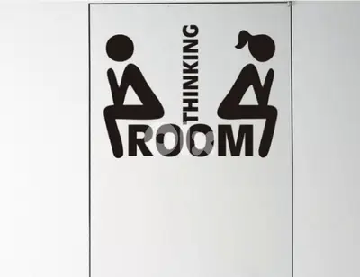 funny home and garden wall stickers