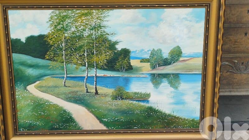 لوحة رسم زيتي 3