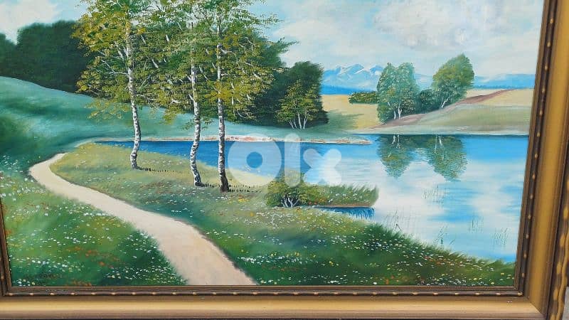 لوحة رسم زيتي 5