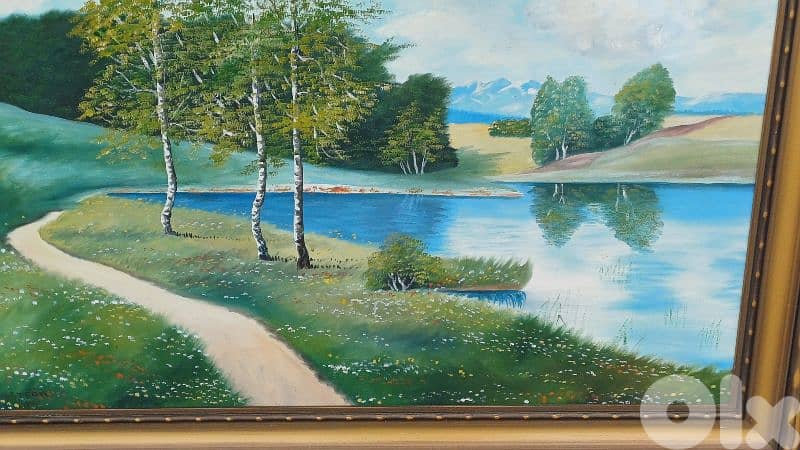 لوحة رسم زيتي 6