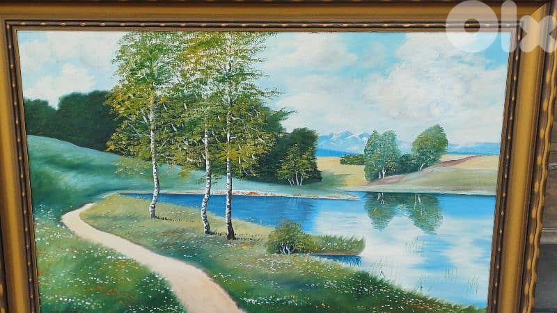 لوحة رسم زيتي 7