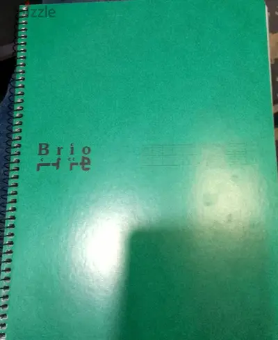 BRIO NOTEBOOK 72 SHEETS