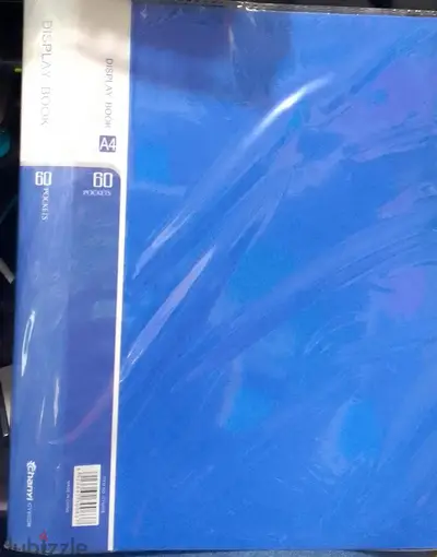 DISPLAY BOOK A4 60 POCKETS